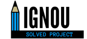ignou solved project logo