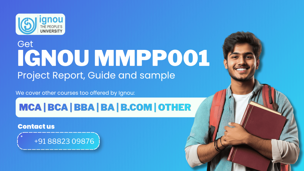 IGNOU MMPP001 Project Report